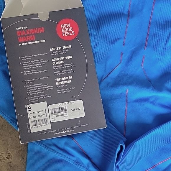 SOLD Falke Germany slim fit underlayer - Picture 5 of 6